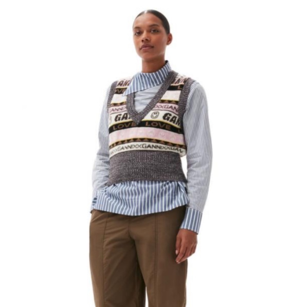 Ganni Graphic Vest